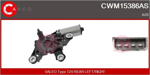 CASCO CWM15386AS Двигатель стеклоочистителя
