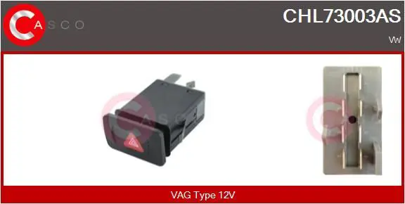 CASCO CHL73003AS Hazard Warning Light Switch