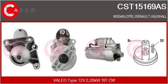CASCO CST15169AS Стартер