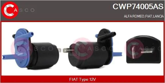 CASCO CWP74005AS Водяной насос, система очистки