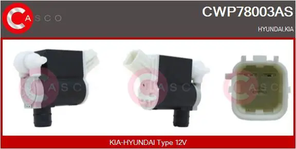 CASCO CWP78003AS Водяной насос, система очистки