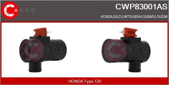 CASCO CWP83001AS Водяной насос, система очистки