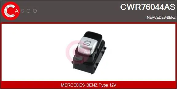CASCO CWR76044AS Выключатель, стеклолодъемник