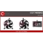 CEF74009AS Electric Motor, radiator fan