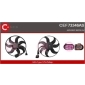 CEF73346AS CASCO Fan, engine cooling