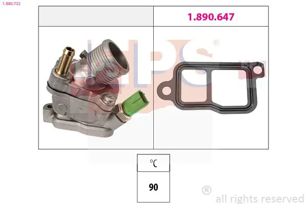1.880.732 Термостат EPS 1880732 VOLVO