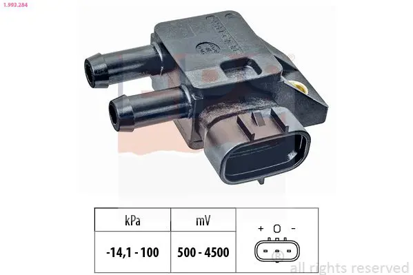 1.993.284 Датчик давления воздуха,