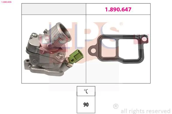 1.880.606 Термостат EPS 1880606 VOLVO