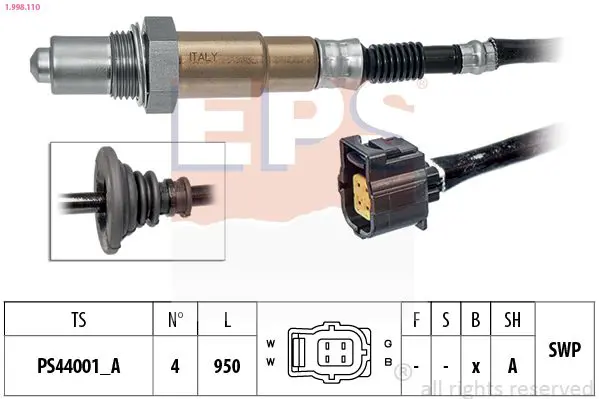 1.998.110 Oxygen Sensor