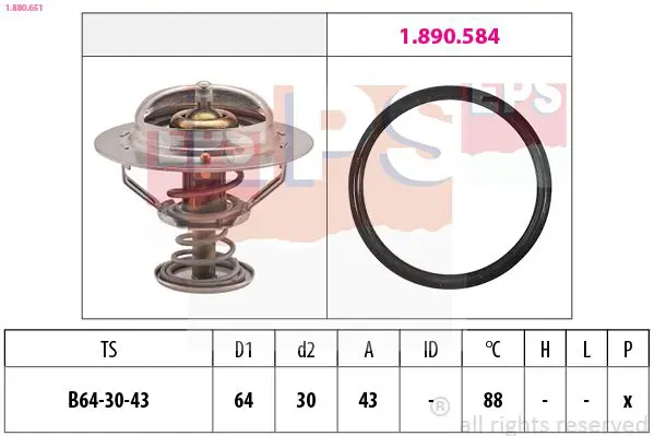 EPS 1880651 Термостат