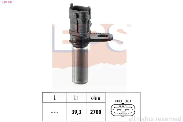 EPS 1953288 Датч.положения к/вала OPEL