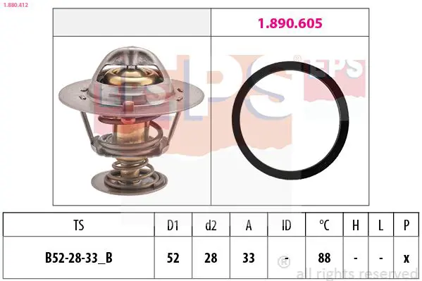 EPS 1880412 Термостат