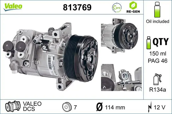 VALEO 813769 Компрессор
