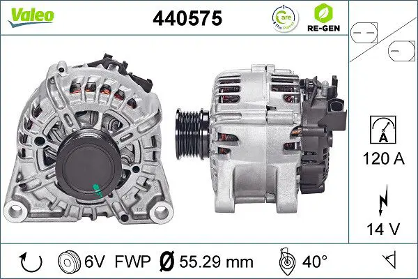 VALEO 440575 Генератор