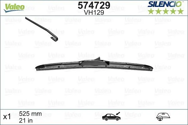 Valeo 574729 Щетка стеклоочистителя