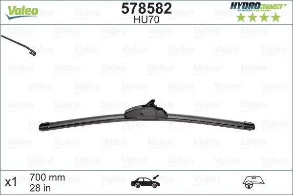 Valeo 578582 Щетка стеклоочистителя