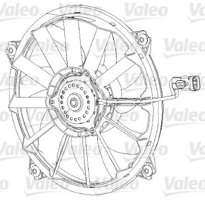 Valeo 696091 Вентилятор