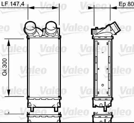 Valeo 818837 Теплообменник