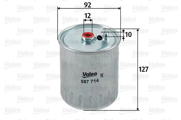VALEO 587714 Топливный фильтр
