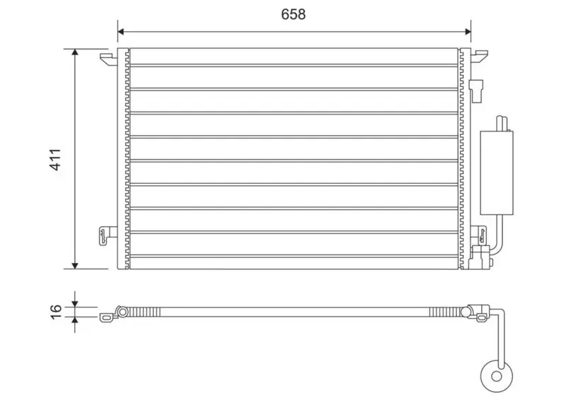 VALEO 817648 Конденсатор
