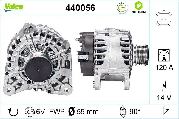 VALEO 440056 Генератор