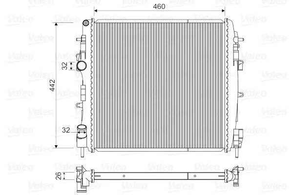 VALEO 734922 Теплообменник