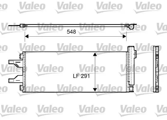 VALEO 814069 Конденсатор