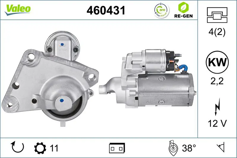 VALEO 460431 Стартер