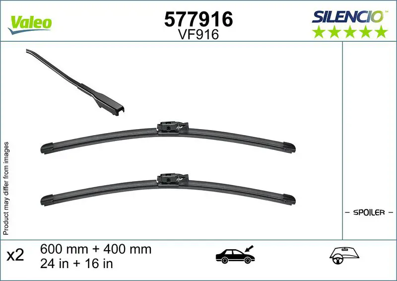 Valeo 577916 Щетка стеклоочистителя