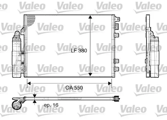 VALEO 817661 Конденсатор
