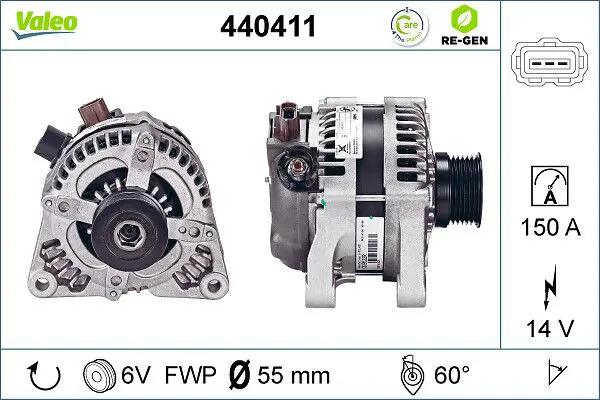 VALEO 440411 Генератор