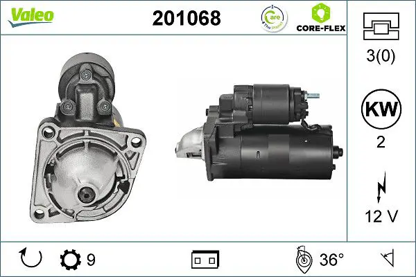  STARTER REMAN - CORE-FLEX