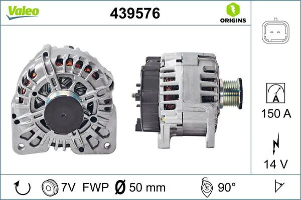 VALEO 439576 Генератор