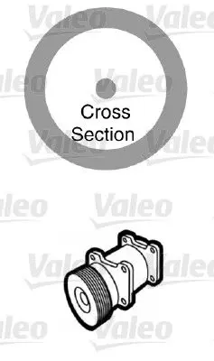 VALEO 509171 Прокладка, трубопровод