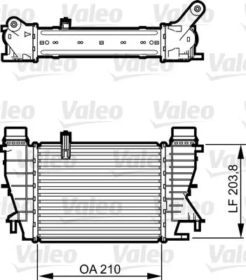 818264 TURBO RADYATORU