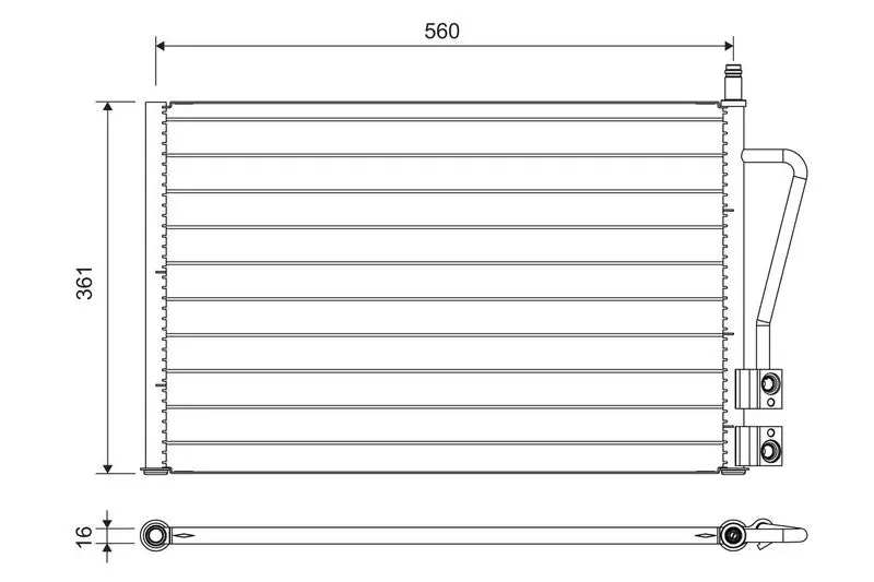 VALEO 814083 Конденсатор