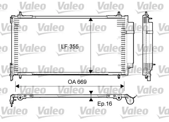 VALEO 814065 Конденсатор