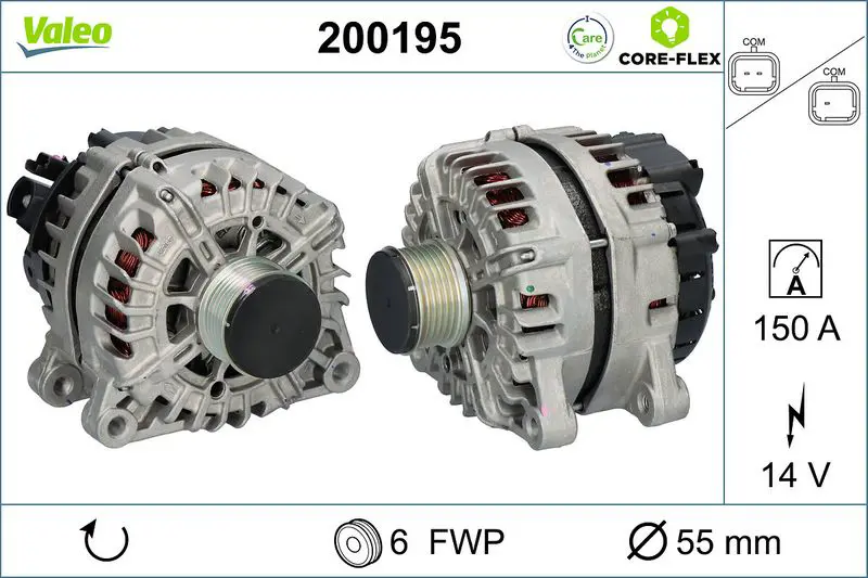 VALEO 200195 Генератор