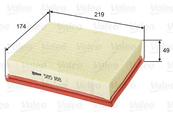 VALEO 585188 Фильтр