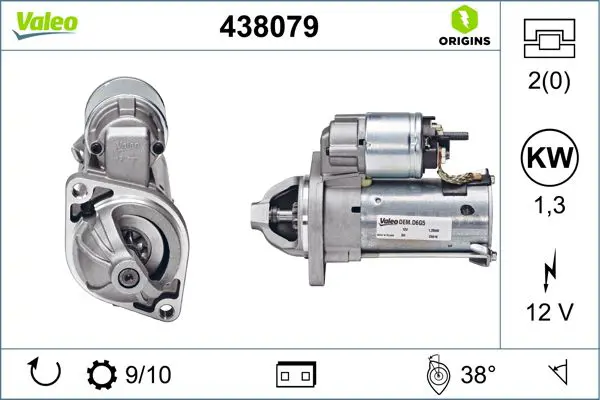 VALEO 438079 Стартер