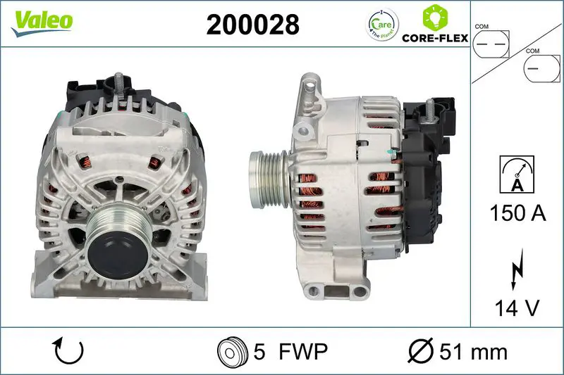VALEO 200028 Генератор