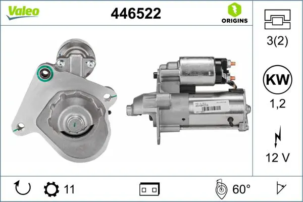 446522 STARTER NEW ORIGIN