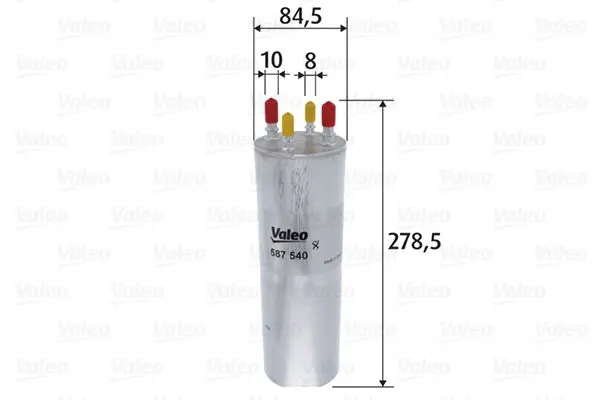 VALEO 587540 Топливный фильтр