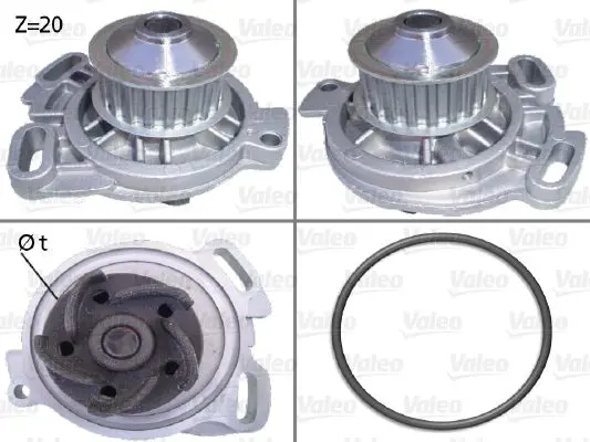 VALEO 506105 Насос