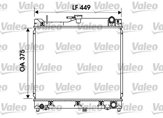 VALEO 734170 Теплообменник