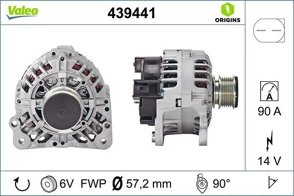 VALEO 439441 Генератор