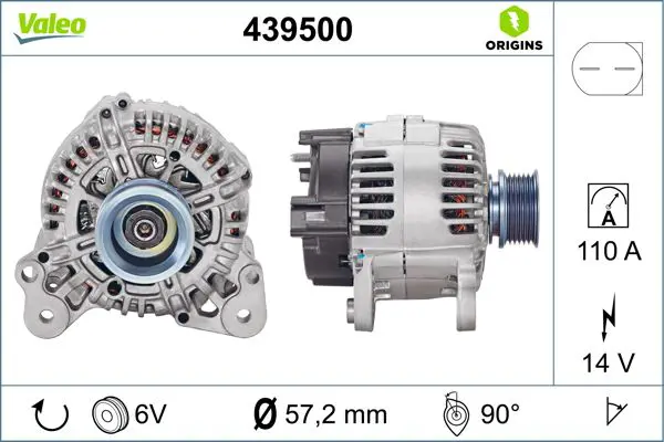 VALEO 439500 Генератор