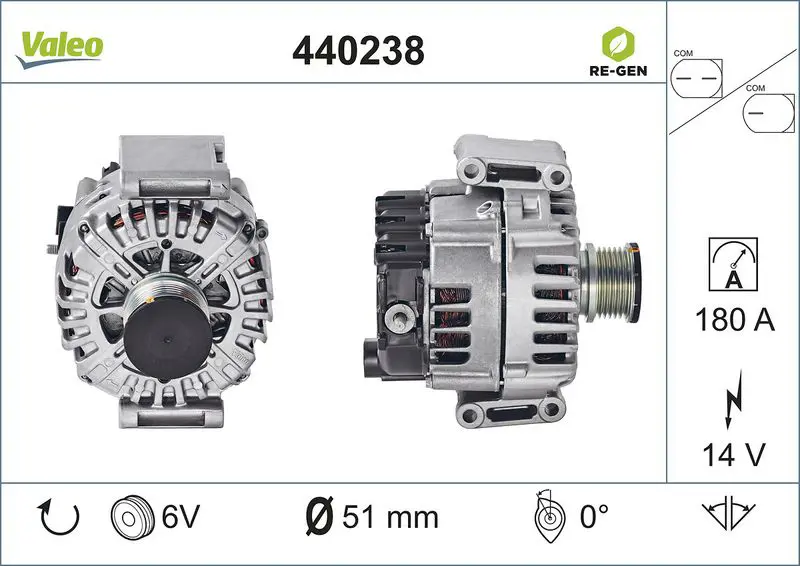 VALEO 440238 Генератор
