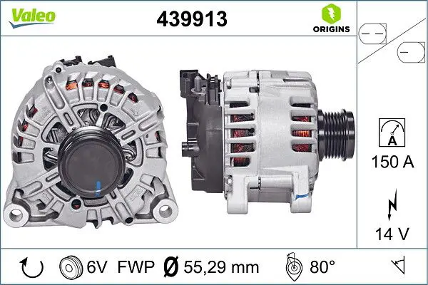 VALEO 439913 Генератор