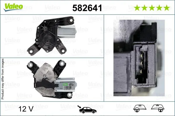 VALEO 582641 Двигатель стеклоочистителя
